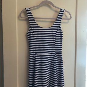 Striped H&M mini dress